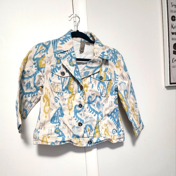 Cropped jacket 3/4 sleeves Perfect for Spring - Picture 4 of 8